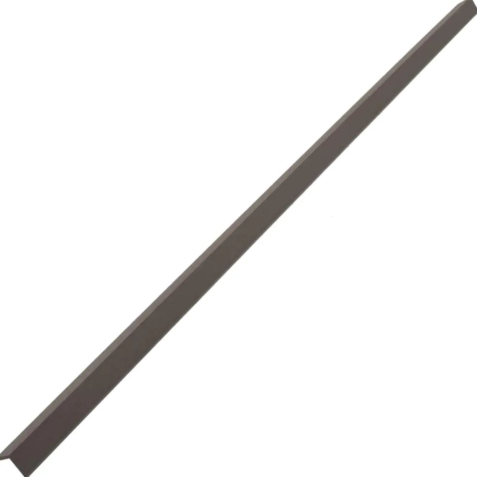 vidaXL Terras hoekplinten 5 st 170 cm HKC donkerbruin