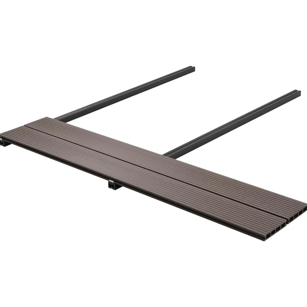 vidaXL Terrasplank 30 st Donkerbruin WPC