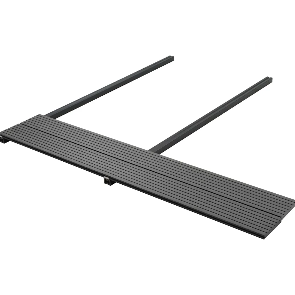 vidaXL Terrasplank 30 st Grijs WPC