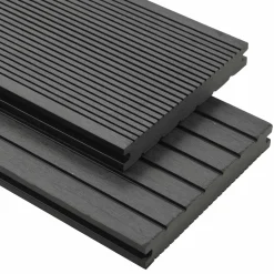 vidaXL Terras plank 16 st Grijs WPC