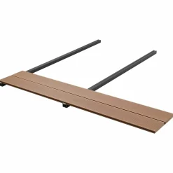 vidaXL Terras plank 16 st Teakhout WPC