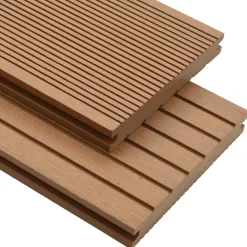 vidaXL Terras plank 16 st Teakhout WPC