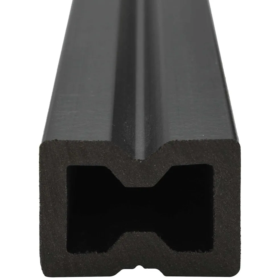 vidaXL Terrasplank 30 st Zwart WPC