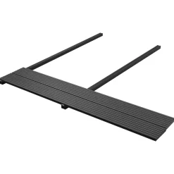 vidaXL Terrasplank 30 st Zwart WPC