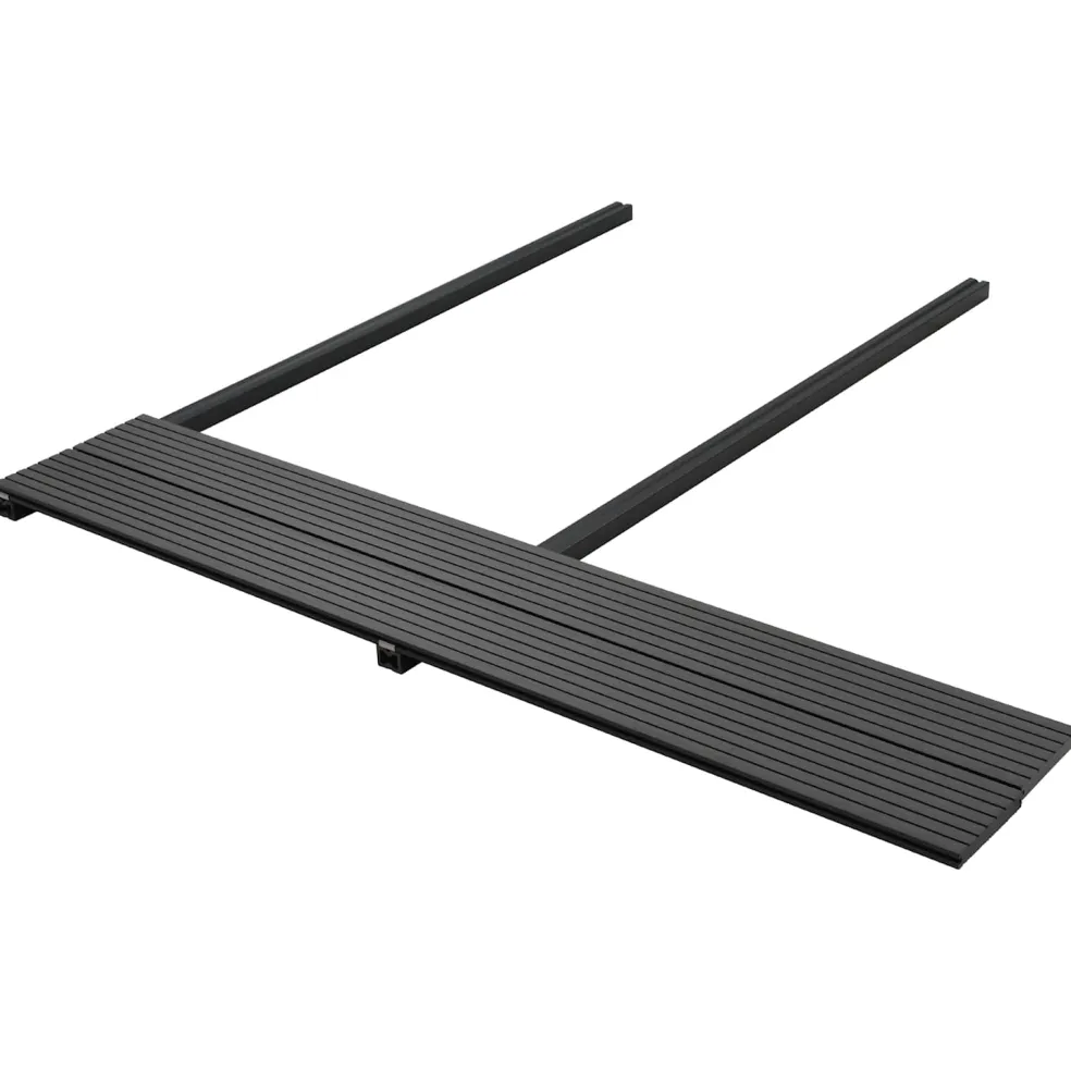 vidaXL Terrasplank 30 st Zwart WPC