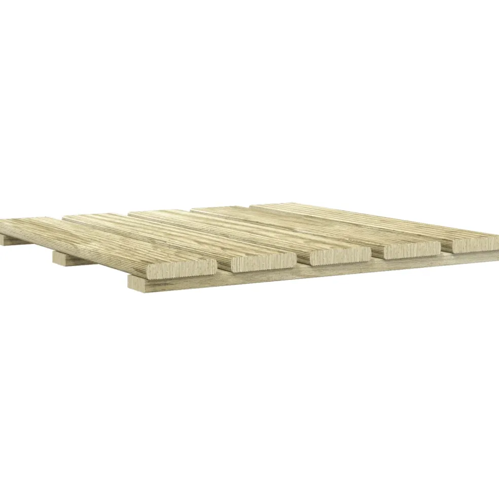 vidaXL Terras Tegel 12 st Groen 50 x 50 cm