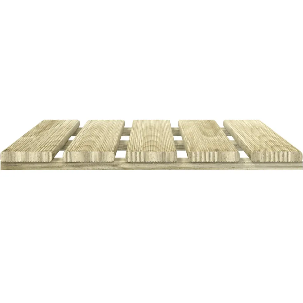 vidaXL Terras Tegel 12 st Groen 50 x 50 cm
