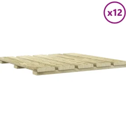 vidaXL Terras Tegel 12 st Groen 50 x 50 cm