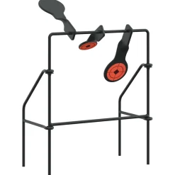 vidaXL Terugstellend Doel Zwart 26 x 13 x 31 cm Staal