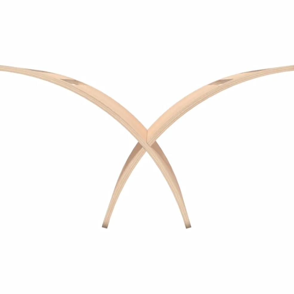 vidaXL Tijdschriftenrek vloermodel hout naturel