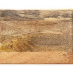vidaXL Tijdschriftenrek 40x30x50 cm massief mangohout en staal