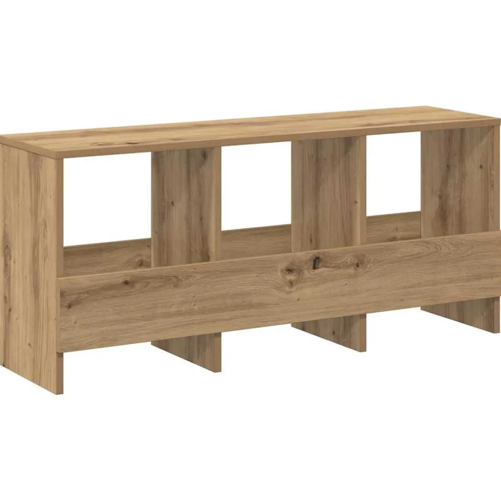 vidaXL Tijdschrift Rek Artisan Eiken 102 x 30 x 45 cm