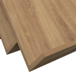 vidaXL Tijdschrift Rek Artisan Eiken 53 x 40 x 28,5 cm Bewerkt hout