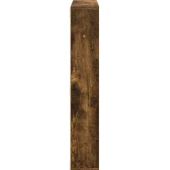 vidaXL Tijdschrift Rek Gerookt eiken 60 x 12 x 70 cm Bewerkt hout