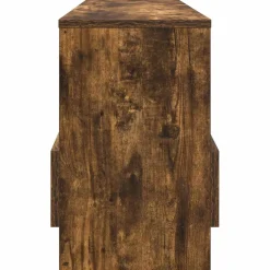 vidaXL Tijdschrift Rek Gerookt eiken 102 x 30 x 45 cm
