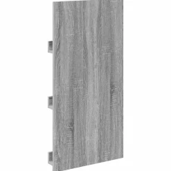 vidaXL Tijdschrift Rek Grijs Sonoma 51 x 11 x 102 cm Bewerkt hout