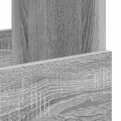 vidaXL Tijdschrift Rek Grijs Sonoma 102 x 30 x 45 cm