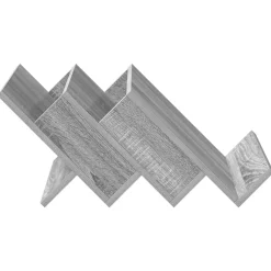 vidaXL Tijdschrift Rek Grijs Sonoma 53 x 40 x 28,5 cm Bewerkt hout