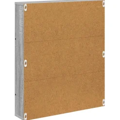 vidaXL Tijdschrift Rek Grijs Sonoma 60 x 12 x 70 cm Bewerkt hout