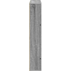 vidaXL Tijdschrift Rek Grijs Sonoma 60 x 12 x 70 cm Bewerkt hout