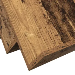 vidaXL Tijdschrift Rek Oudhout 53 x 40 x 28,5 cm Bewerkt hout