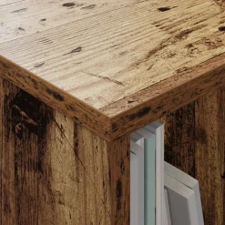vidaXL Tijdschrift Rek Oudhout 102 x 30 x 45 cm
