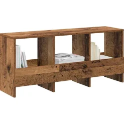 vidaXL Tijdschrift Rek Oudhout 102 x 30 x 45 cm