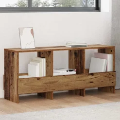 vidaXL Tijdschrift Rek Oudhout 102 x 30 x 45 cm