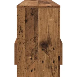 vidaXL Tijdschrift Rek Oudhout 102 x 30 x 45 cm