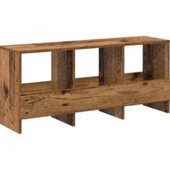 vidaXL Tijdschrift Rek Oudhout 102 x 30 x 45 cm