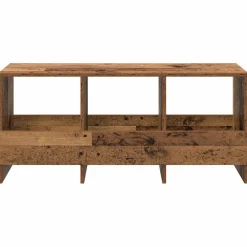 vidaXL Tijdschrift Rek Oudhout 102 x 30 x 45 cm