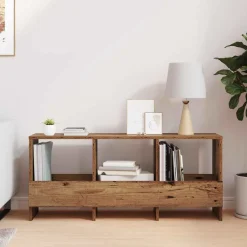 vidaXL Tijdschrift Rek Oudhout 102 x 30 x 45 cm
