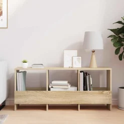 vidaXL Tijdschrift Rek Sonoma Eiken 102 x 30 x 45 cm
