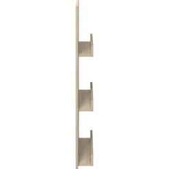 vidaXL Tijdschrift Rek Sonoma Eiken 51 x 11 x 102 cm Bewerkt hout