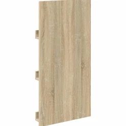 vidaXL Tijdschrift Rek Sonoma Eiken 51 x 11 x 102 cm Bewerkt hout