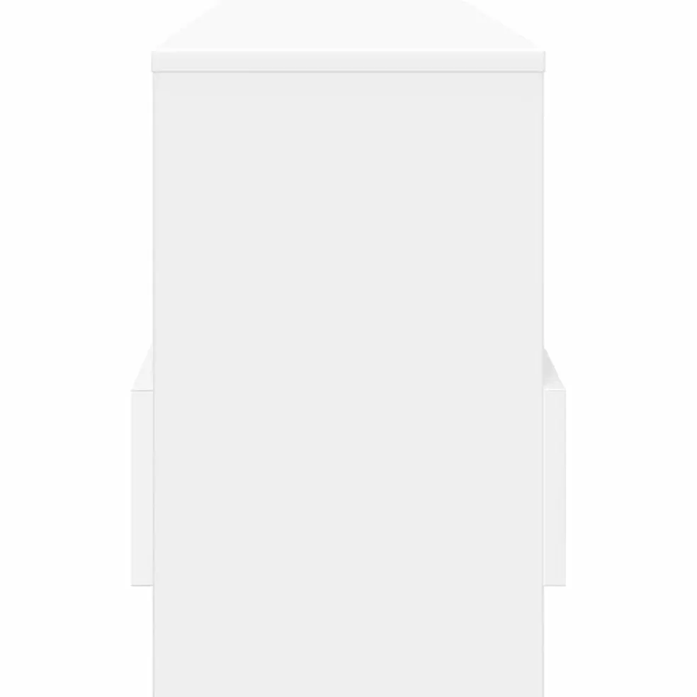 vidaXL Tijdschrift Rek Wit 102 x 30 x 45 cm
