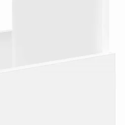 vidaXL Tijdschrift Rek Wit 102 x 30 x 45 cm