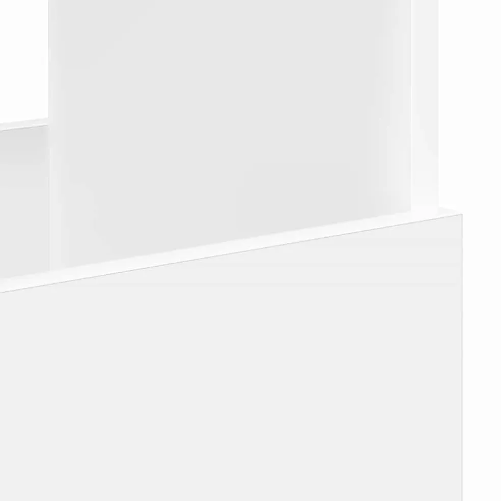 vidaXL Tijdschrift Rek Wit 102 x 30 x 45 cm