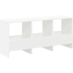 vidaXL Tijdschrift Rek Wit 102 x 30 x 45 cm