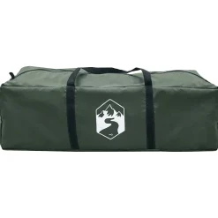 vidaXL Tipi Tent 18-persoons Legergroen Polyester en staal