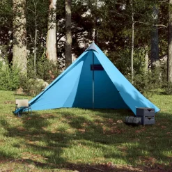 vidaXL Tipitent 7-persoons waterdicht blauw