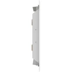 vidaXL Toegangs paneel 2 st Wit 23 x 23 x 3 cm Staal