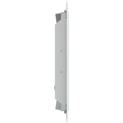 vidaXL Toegangs paneel 2 st Wit 23 x 23 x 3 cm Staal