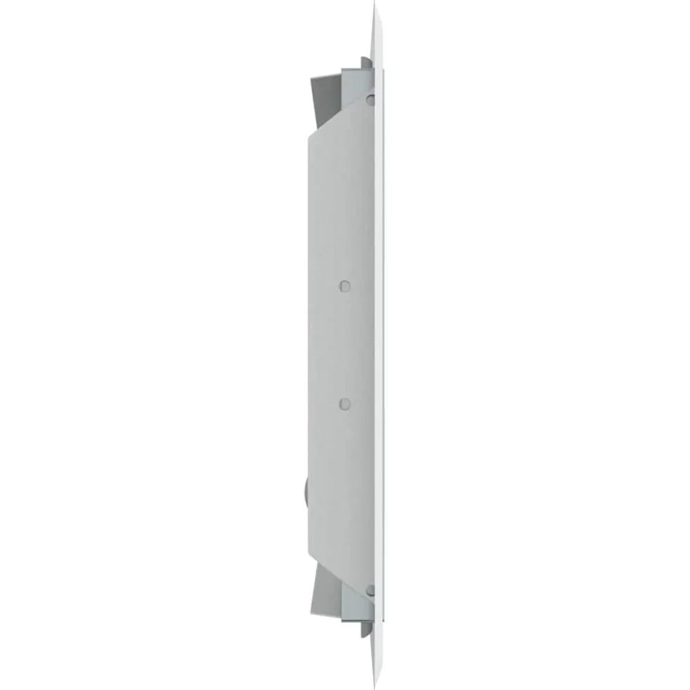 vidaXL Toegangs paneel 2 st Wit 23 x 23 x 3 cm Staal