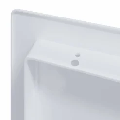 vidaXL Toegangs-panelen 2 st Wit 15 x 15 cm ABS Kunststof