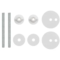 vidaXL Toiletbrillen met deksel 2 st diepzee MDF