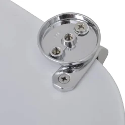 vidaXL Toiletbrillen met deksels 2 st kiezelstenen MDF