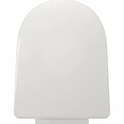 vidaXL Toiletbril soft-close ovaal wit