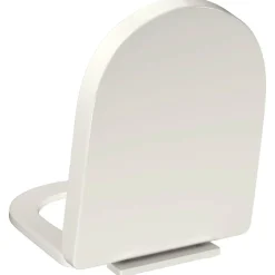 vidaXL Toiletbril soft-close ovaal wit