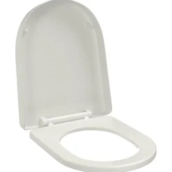 vidaXL Toiletbril soft-close ovaal wit
